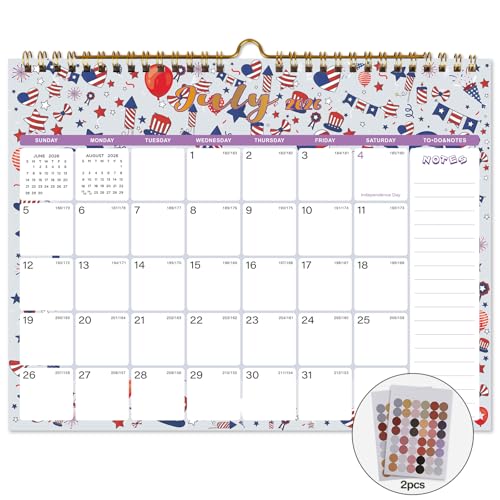 Calendario 2026-2027 mensual Lbylyhxc de pared de 11x8.5 pulgadas
