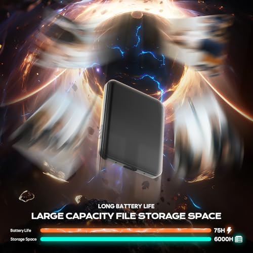 Image of 64GB(6000H) Magnetic Voice Activated Recorder with AI Noise Reduction