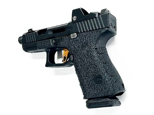 Handleitgrips Gun Grip Tape Compatible with Glock 19 Gen 3 and Glock 23 Gen 3 - Black Sandpaper Pistol Grip Tape, Easy Installation, Gun Parts & Accessories, Veteran Owned, Made in The USA