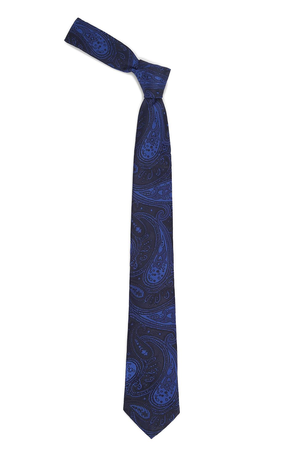 allen solly Men Blue Embroidered Casual Ties-picture-17