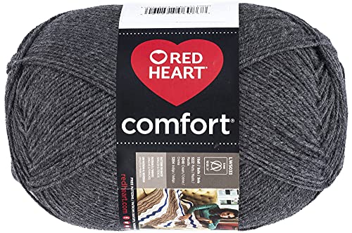 Image of Red Heart Comfort Yarn, Charcoal