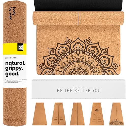 Luxury Cork Yoga Mat by Body By Yoga