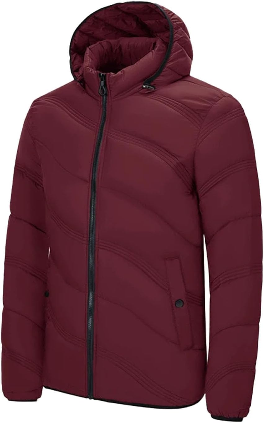 Mens Hiking Coat Warm Waterproof Windproof Thermal Large Size