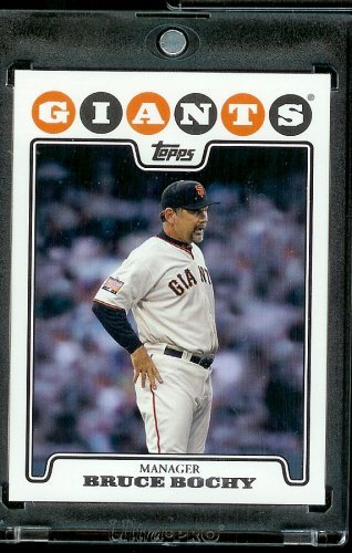 2008 Topps Baseball Card #598 Bruce Bochy