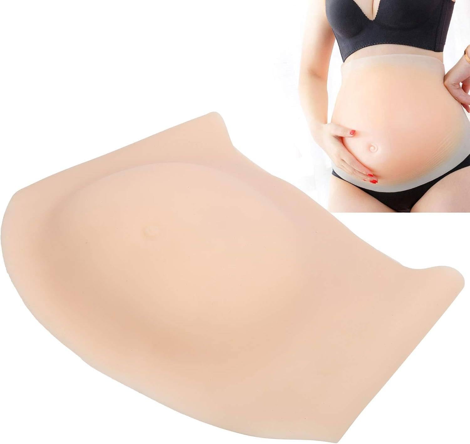 Falscher Schwangerschaftsbauch, Bauchstütze für falsche Schwangerschaft, realistischer künstlicher Schwangerschaftsbauch, 5 Monate