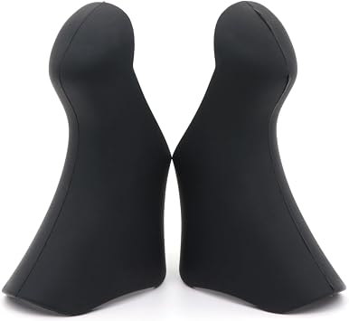 Bike Brake Levers Hoods, Black, Pair | Compatible with ST-2300 ST-3400, Silicone, Road Bicycle Brake Grips Hood Covers