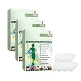 Patchs 10 en 1 Ingrédients Naturels Invisible Sous les Vêtements Facile à Appliquer Idéal Apaisant doux Pour Tous les Types de Corps pour Adulte Homme et Femme (3boîtes)