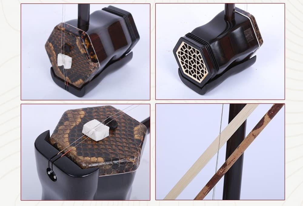 Massivholz-Erhu, Anfänger Handgemachtes Streichinstrument Nationales Musikinstrument Zum Spielen Von Erhu