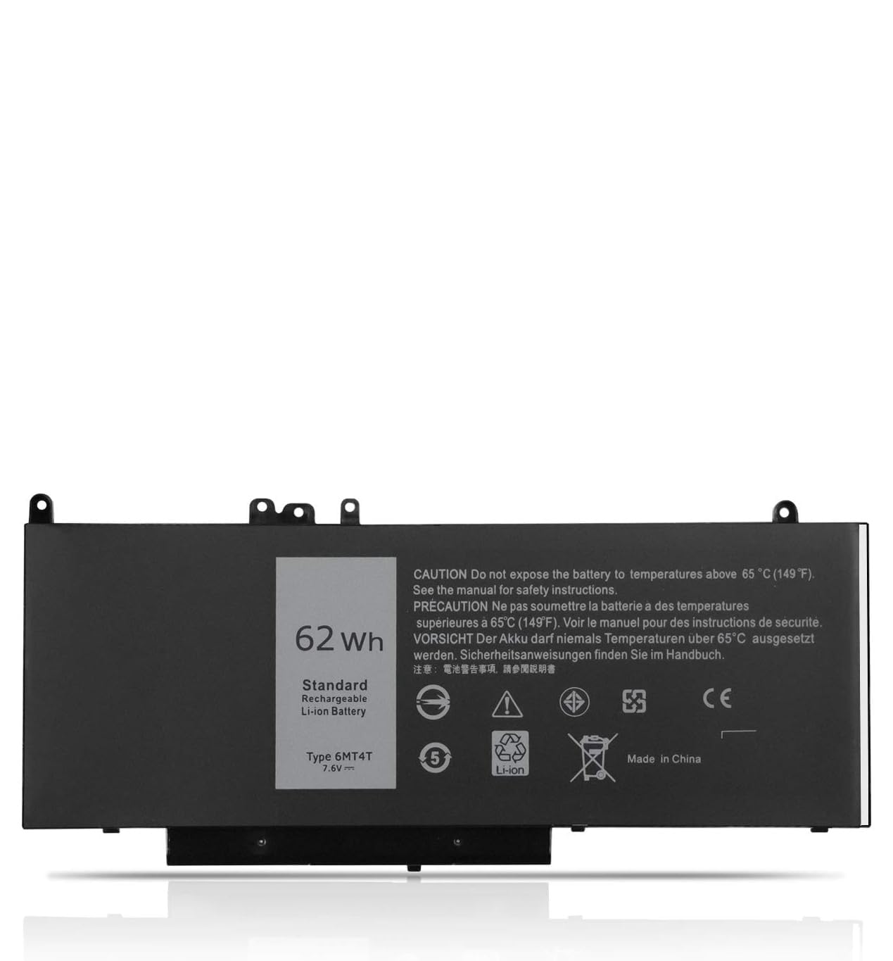 Wefly 6MT4T Laptop Battery Compatible for Dell Latitude E5270 E5470 E5570 / Precision 3510 4-Cell 62Wh Laptop Battery – 6MT4T Laptop Battery (B0CG21RTFP) Amazon Price History, Amazon Price Tracker