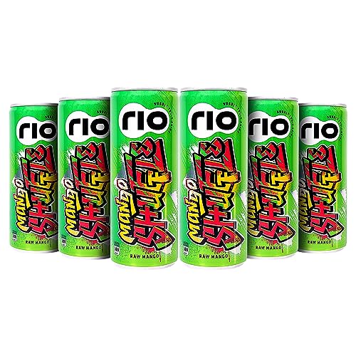 Rio Raw Mango Bubbly Fruit Drink Can | Soft Drink | Exotic Fruit