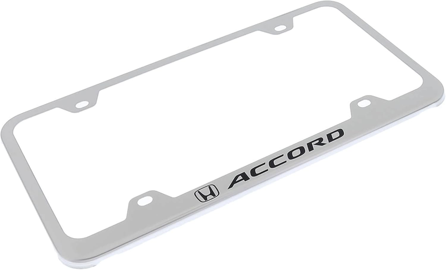 Au-TOMOTIVE GOLD Honda Accord License Plate Frame - 4 Hole Wide Frame