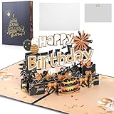 Carte d'anniversaire : parfaite pour célébrer un anniversaire pour les enfants, maman, papa, fils, fille, épouse, mari.
