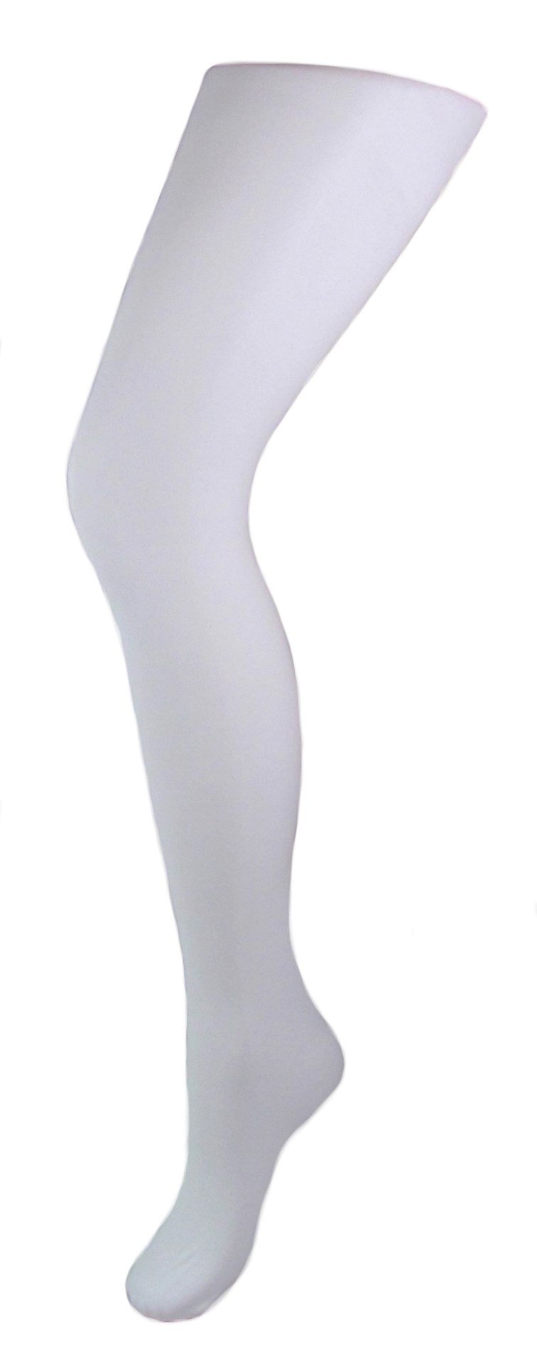 Silver Legs Women's White 40 Denier Semi-Opaque Tights - One Size