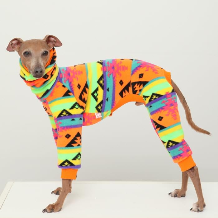 Amazon | D DOGGY STAR イタグレ服 ネイティブ柄 迷彩柄 フリース