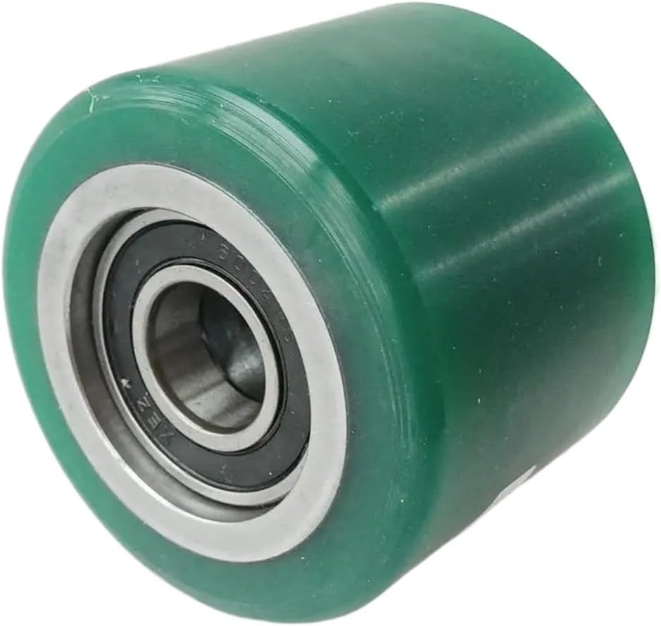 75 * 60 * 6004 Escalator Parts Green Wheel for Escalator Handrail Tension OD75mm W60mm Bearing 6004