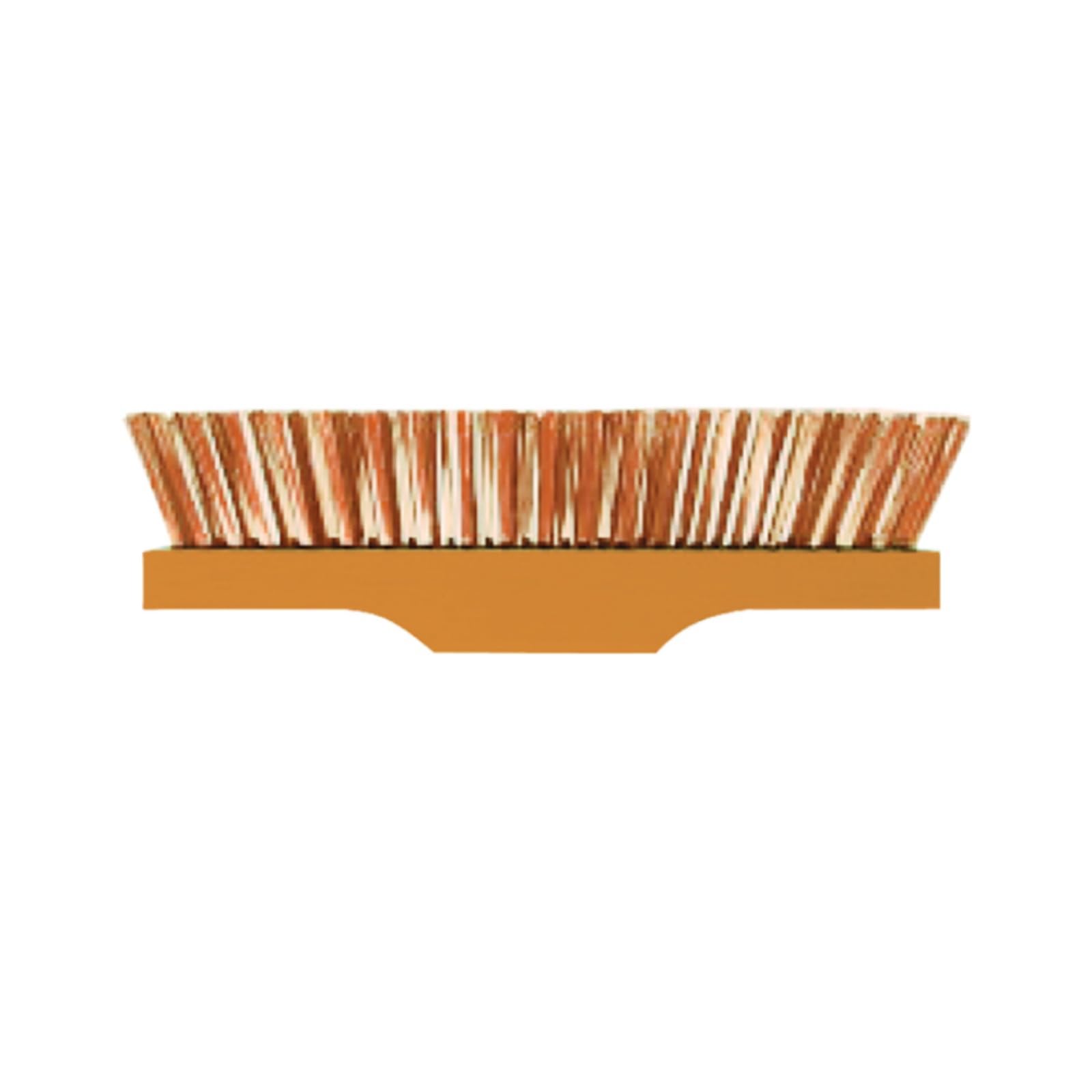 WEDO Cepillo de bronce fosforado, cepillo de alambre resistente de 12 pulgadas, escoba de alambre de cerdas de latón suave para limpiar óxido de metal, soldaduras, cepillos de cables resistentes para