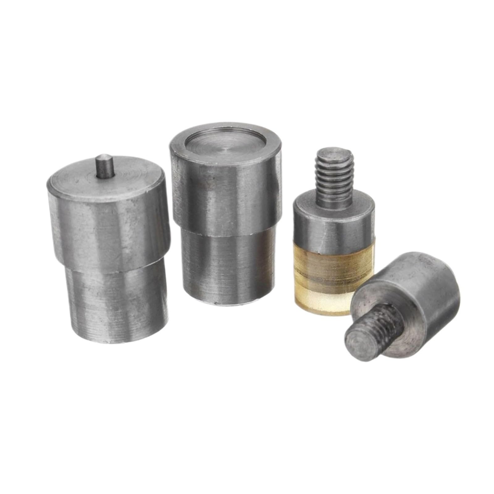 Snap Fasteners Botón Die Hebilla de metal con broches a presión 9,5 a 15 mm | Herramienta de instalación de botones de troqueles de moldes de máquina de prensa de broches de Metal(201 15MM)