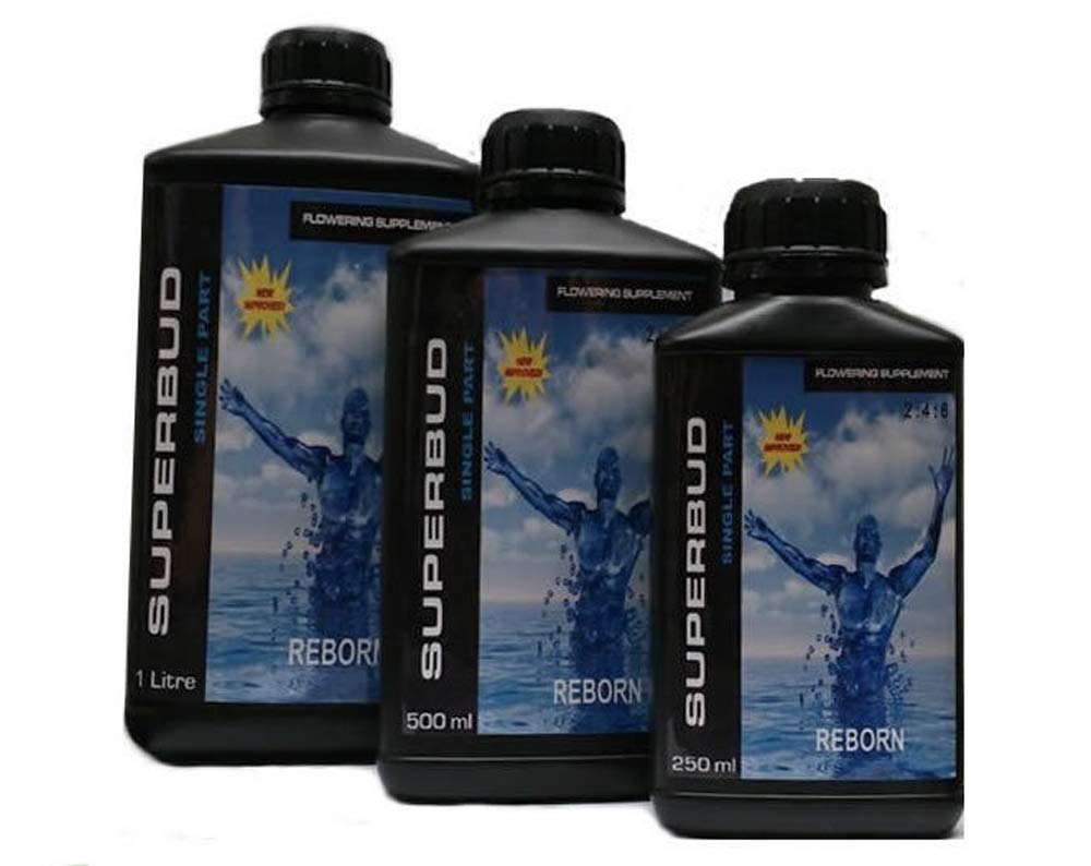 Superbud - Reborn - 250ml - 500m - 1L - The Ultimate Weight Gainer Nutrient For Hydro, Coco & Soil (1L)