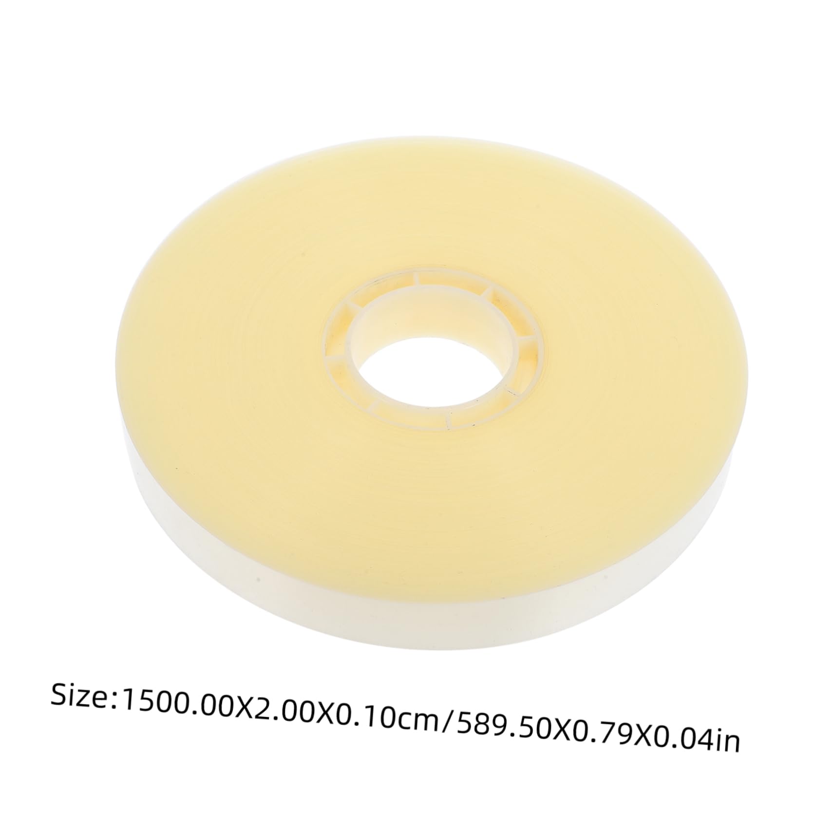 DIYEAH Cohesionless Strapping Tape 1 Roll Shipping Tape for Packaging Moving Box Sealing Transparent