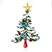 Produktbild Vivianu Christmas Tree Decorations - Fashion Women Vintage Christmas Tree Brooch Pin Rhinestone Charm Jewelry Gift