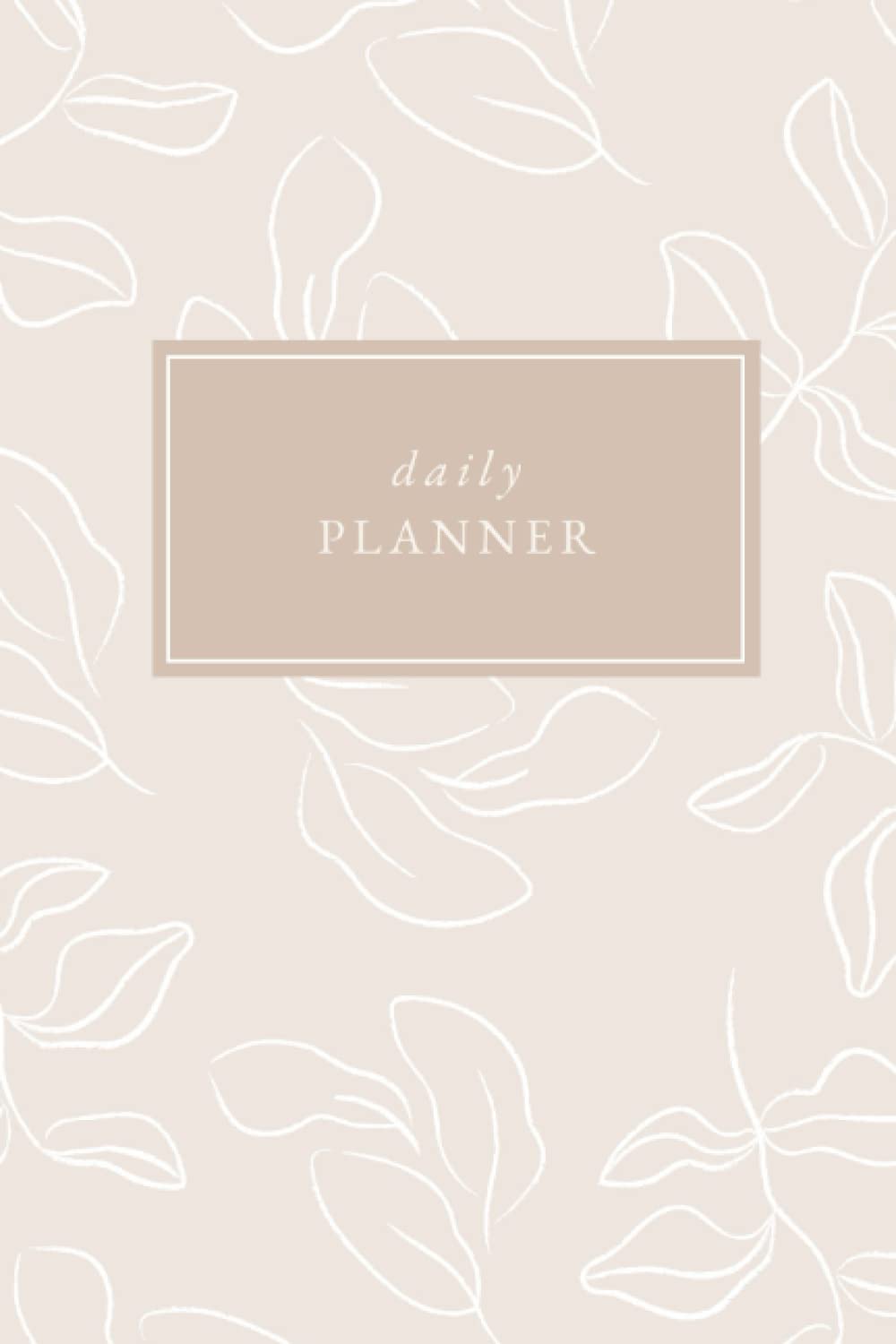 Chlo & Co Daily To-Do List Notebook, Minimalist, Undated, Hourly Appointment Schedule, Goal Tracking, Planner and Organizer