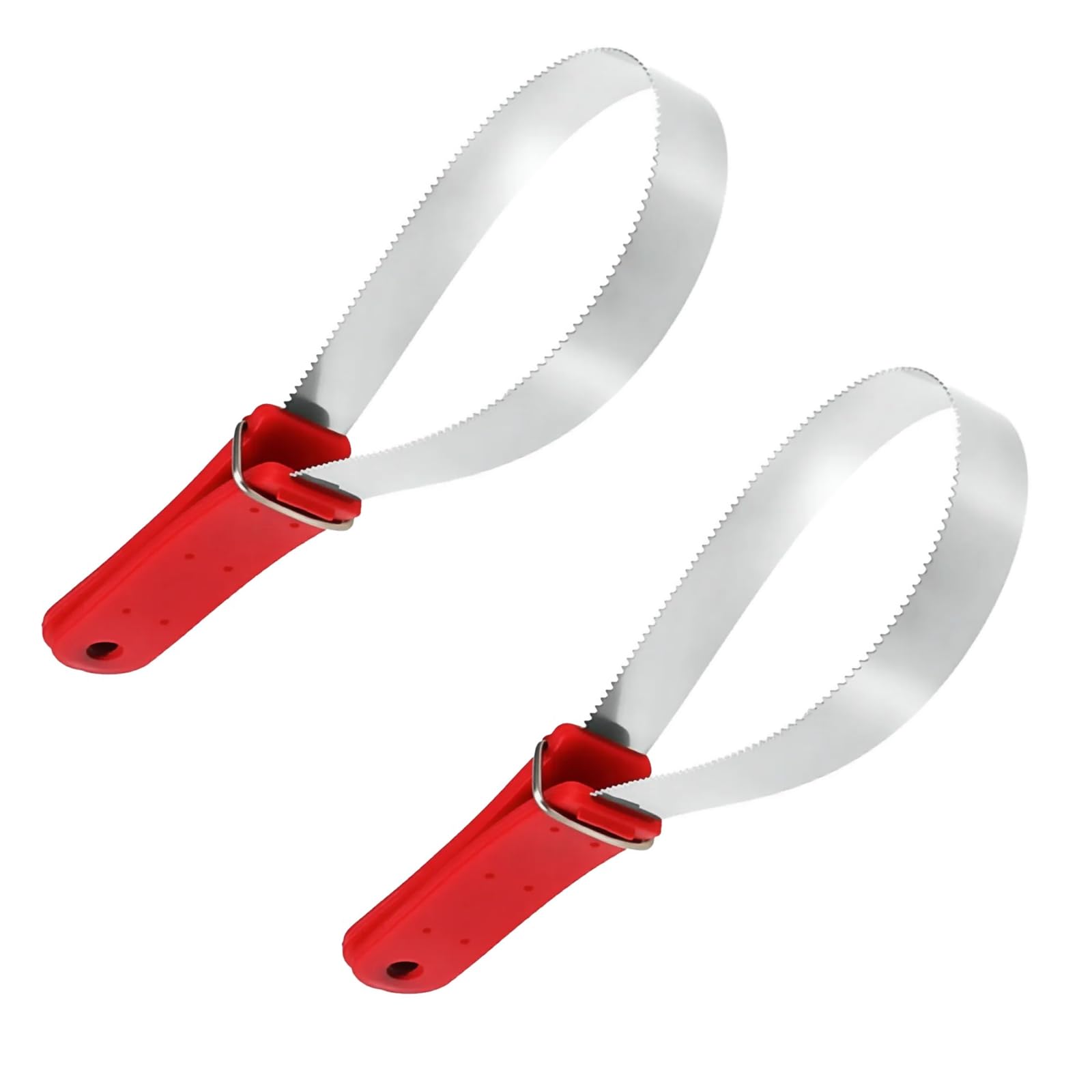 NAUZE 2 Pieces Horse Hair Brush Riding Horse Sweat Scraper Stainless Steel Deshedding Cleaning Tool Livestock Hair Shedding Comb Red Dual Sided Blade Shedding Tool.