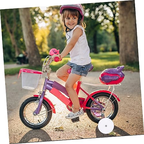 Ruedas Auxiliares BESPORTBLE para Bicicleta para Entrenamiento de Equilibrio con Estabilidad Reforzada Fácil de Instalar Ruedas Estabilizadoras de Repuesto de Plástico para Bicicletas miniatura 6