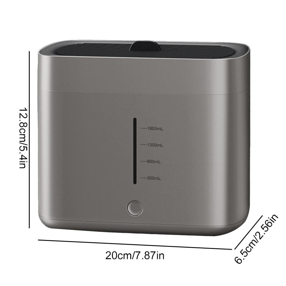 Elektrischer Glasspüler, Teetassenreiniger, verbesserte automatische Waschmaschine, 1800 ml Wassertank, anwendbar für Tassen mit einem Durchmesser von 3–10 cm, Smart Cup Washer für Bar, Café, Home