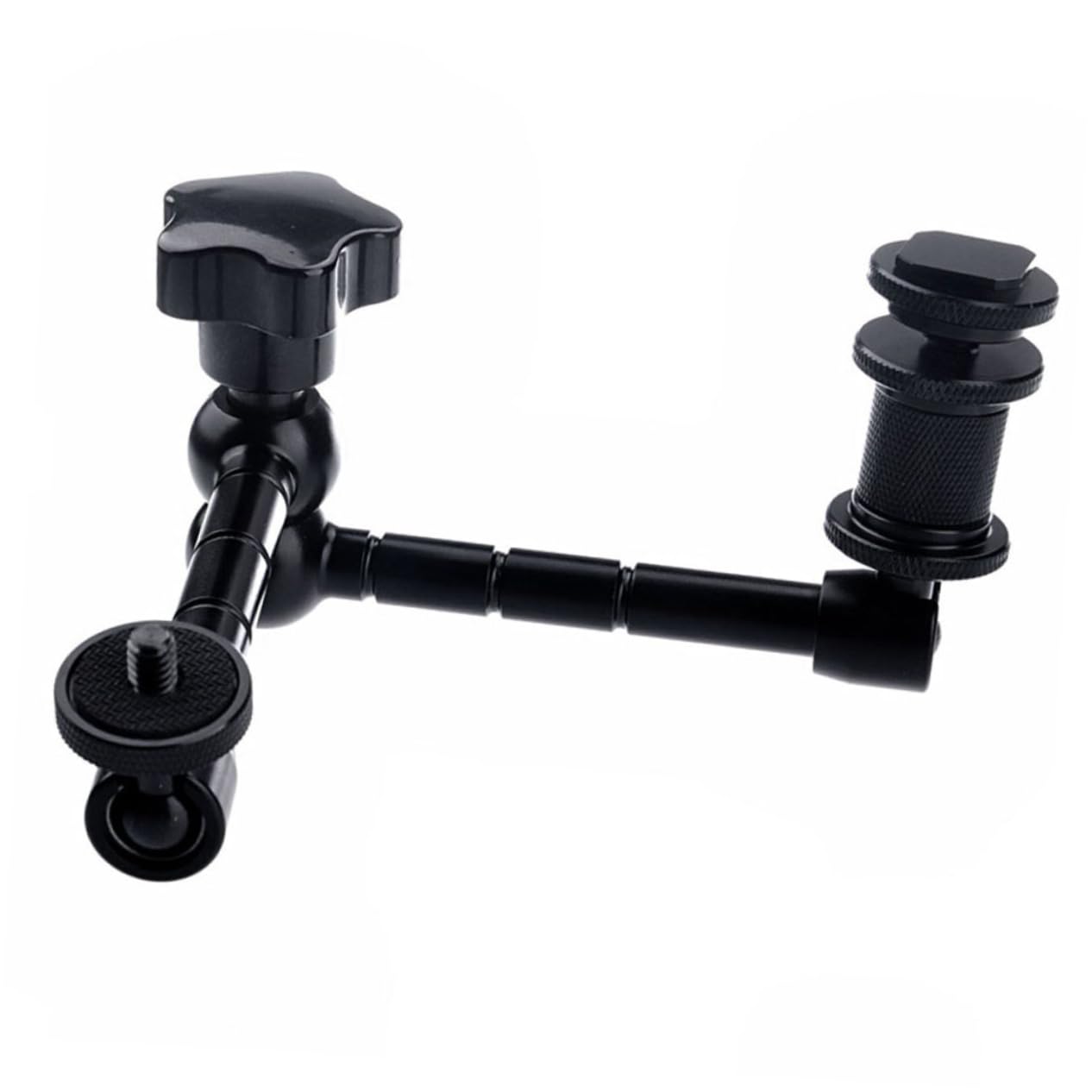 2piezas Brazo Articulado para Cámara y Monitor LCD Brazo De Soporte De Fricción para Luces Led y Monitor