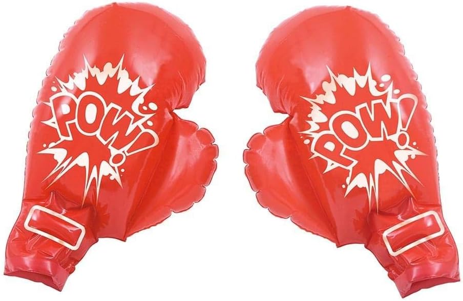 Jumbo Play Boxing Gloves, Red, OS