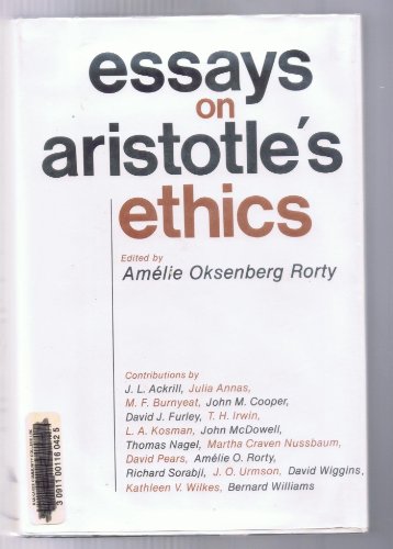Essays on Aristotle's Ethics