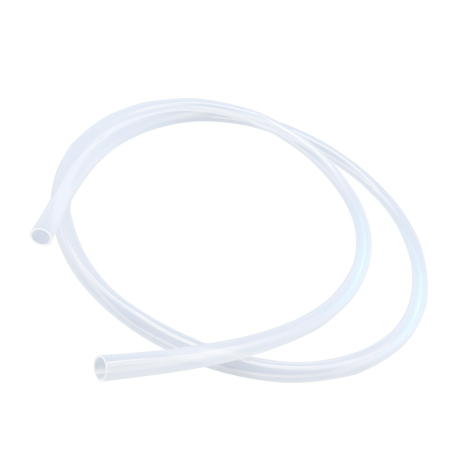 Lavmhab Transparent Silicone Tubing Food Grade Hoses 6Mm X 8Mm, Length 2 Meters (6.5Ft), Flexible Silicone Rubber Tube Air Hose Water Pipes