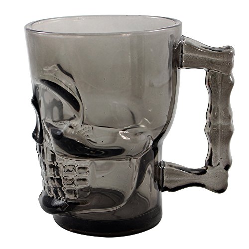 Caneca Caveira 500 ml Skull Mug Preta