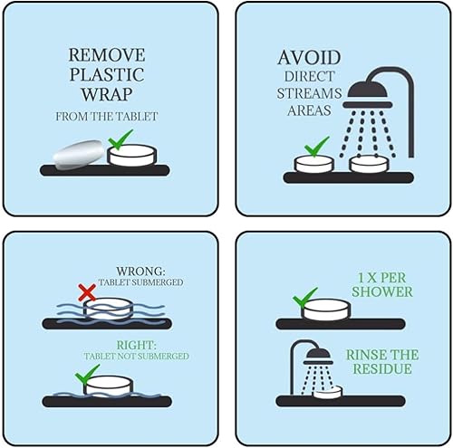 Miniatura 4 de CYANABATH Vaporizador de ducha de aromaterapia, set de regalo de cumpleaños para mamá con aceites esenciales naturales de lavanda, cuidado personal
