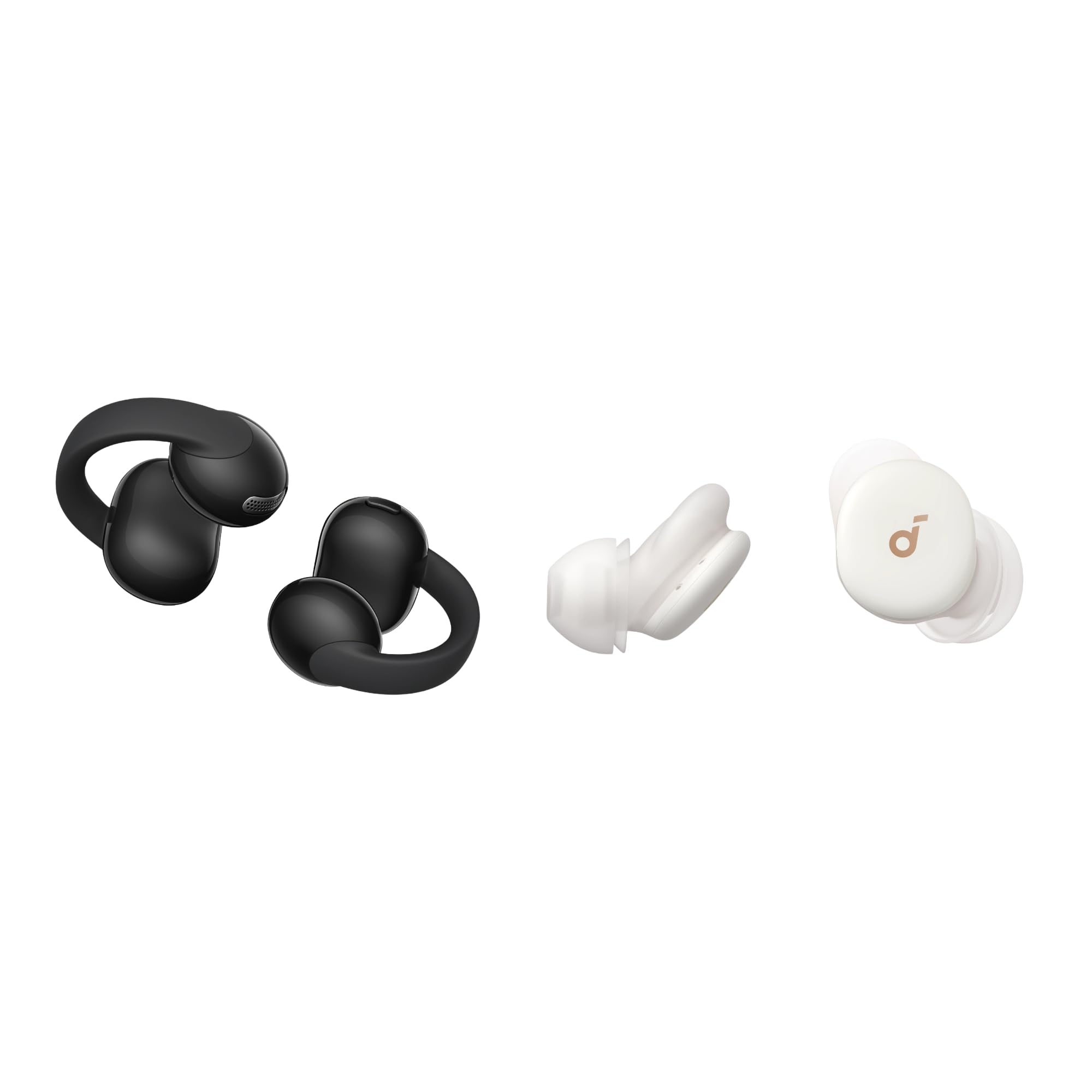 Soundcore C50i by Anker Open Ear Earbuds Sleep A30 Special Clip-On Headphones Over Ear for Running Workout 12mm