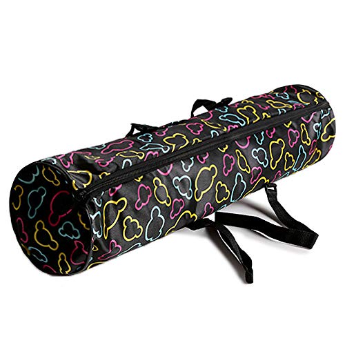 Ducomi – Bolsa para Esterilla de Yoga con Cremallera, Bolsillo y asa – Funda para Esterilla de Gimnasio – Bolsa Funcional 69 x 15 cm para...
