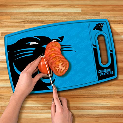 Image of YouTheFan NFL Carolina Panthers Logo Series Cutting Board
