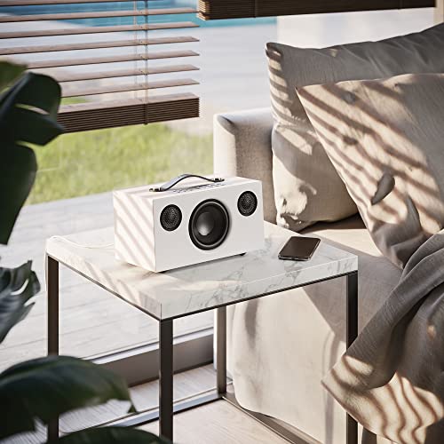 Audio Pro C5 MKII - Enceinte Portable Multiroom avec Bluetooth & WiFi - Smart Speaker sans Fill avec Contrôle par Appli pour Air Play, Spotify Connect - Blanc – vue 5