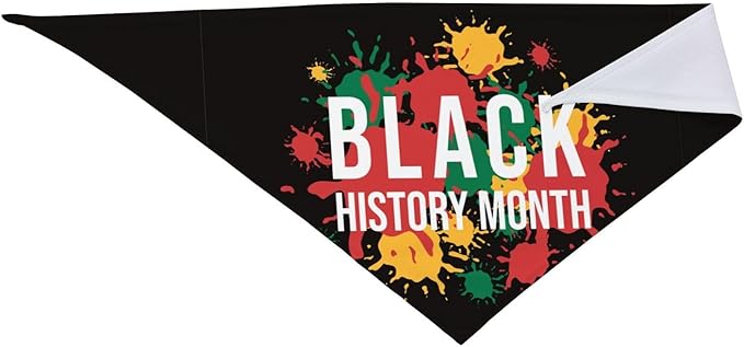 Bandana para perros Black History Month, accesorio triangular para perros pequeños medianos grandes miniatura 4