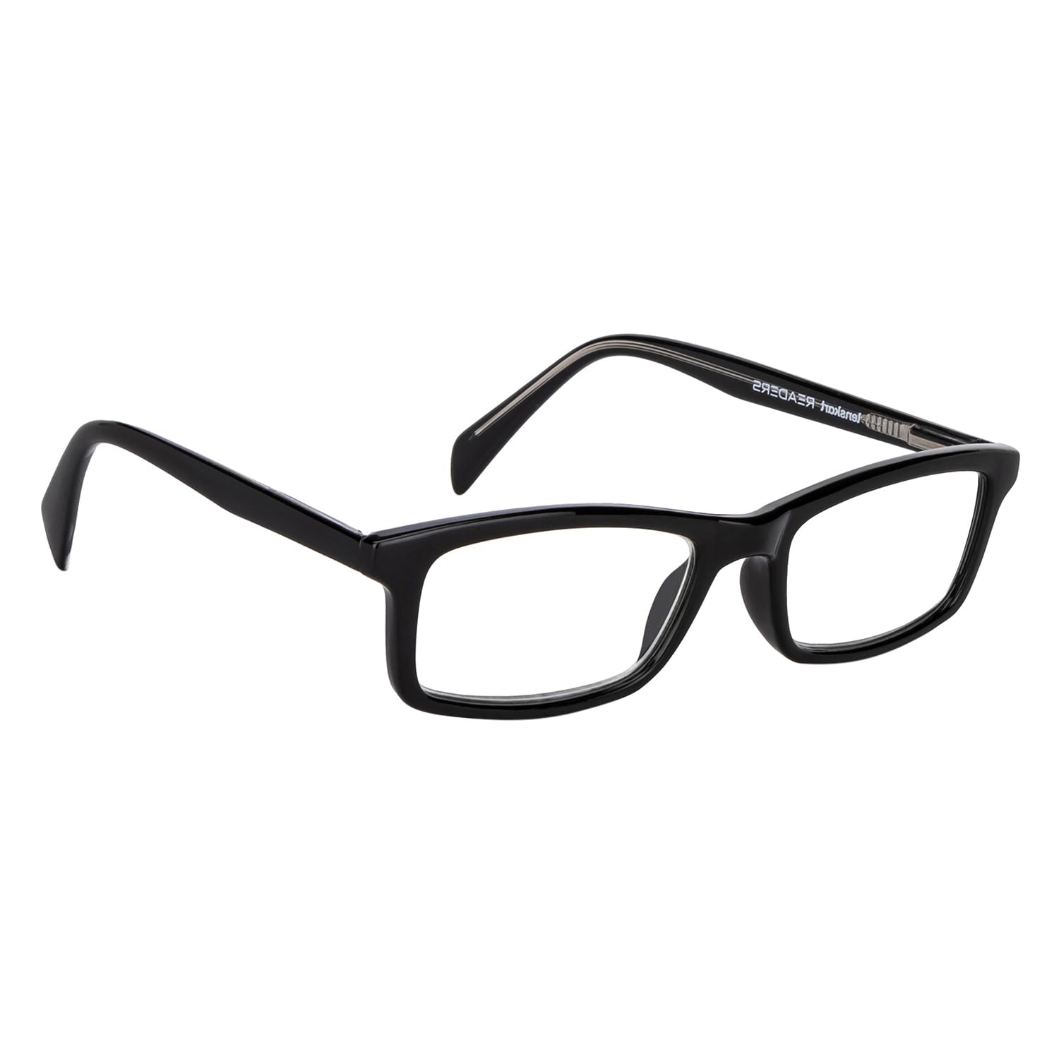 LENSKART PLUS Readers|Black Rectangular Full Rim Reading Eyeglasses|For Men & Women|For 1 Power|Lr E11058-image-11