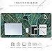 Auhoahsil Desk Mat, Ultra Large Mouse Pad, XXL Gaming Mousepad, Green Tropical Leaves Deskpad, Big Extended Full Size Mouse Pad, Desktop Desk Matt for Keyboard, Laptop & Computer, 35.5 x 15.7 in