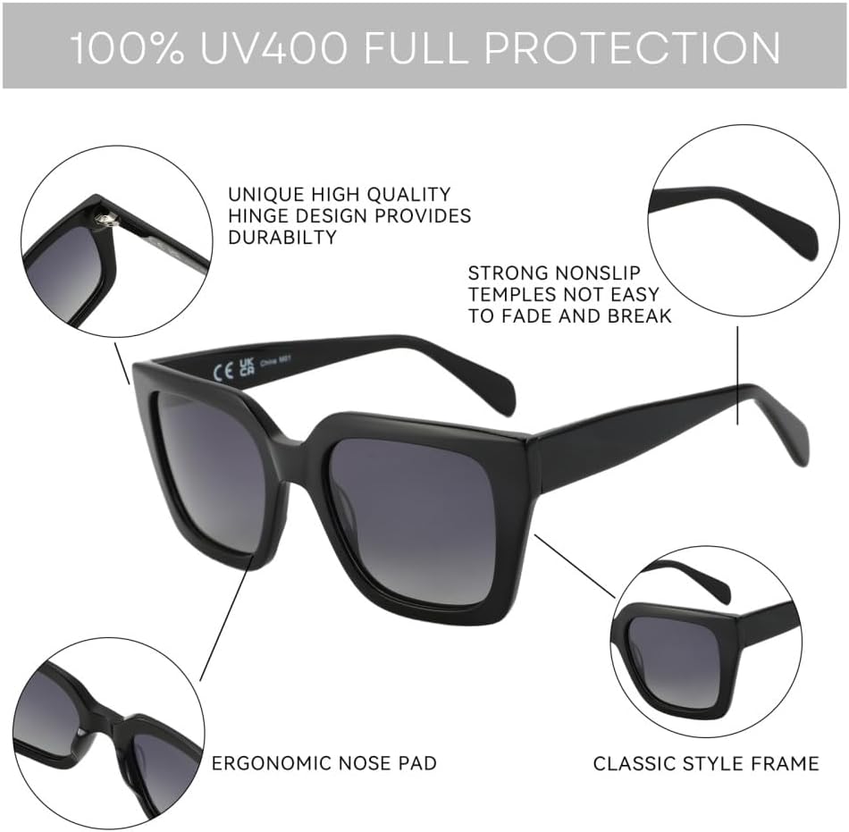 サングラス HCHES] ファッションポリゴンサングラス レディース ハーフフレーム