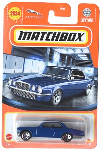 Matchbox 1977 Jaguar XJ6C Azul miniatura 1
