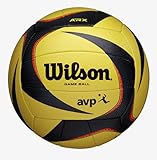wilson avp replica beach game volleyball gold Calidad muy alta Wilson AVP Arx Game Ball, Amarillo