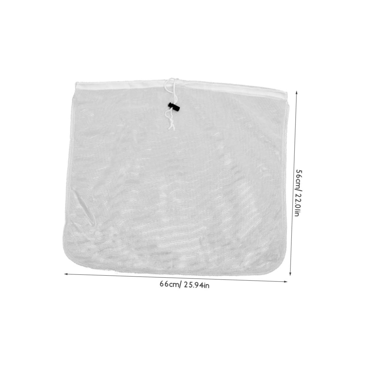 VINTORKY Wine Filter Bag Reusable Juice Brew Filter Bag with Drawstring Fine Mesh Strainer for Wine Making Cooking and Juicing Multi Functional Netting Pouch