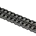 1PCS 1.5 Meter Simplex Roller Chain Duplex Industrial Transmission Drive Conveyor 06B 08B 10A 12A 16A(Simplex Half Buckle,06B)