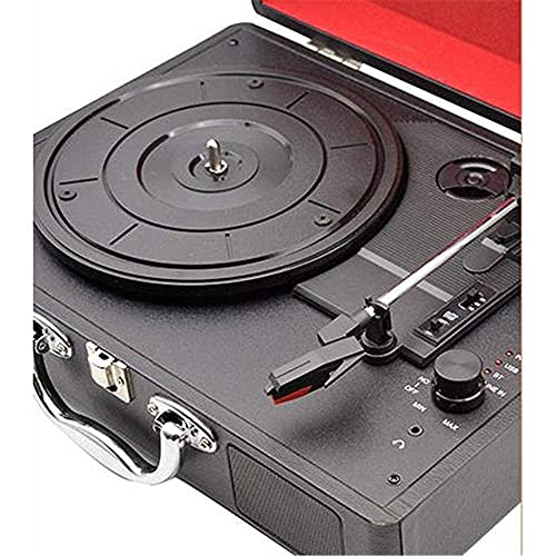 QHYXT Haut-Parleur Bluetooth rétro Portable Turntable Bluetooth Valise Turntable Record Machine Vinyle Vintage Multi… - Les Beatles, Paul McCartney, John Lennon, RIngo Starr, George Harrison QHYXT Haut-Parleur Bluetooth rétro Portable Turntable Bluetooth Valise Turntable Record Machine Vinyle Vintage Multi… – Image 3