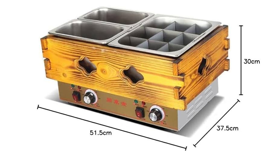 おでん機 Amazon | おでん鍋 業務用デスクトップおでん機 麺鍋 フライヤー