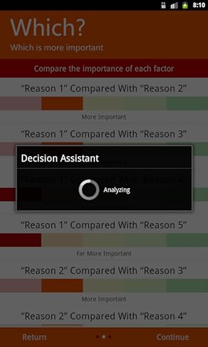 Decision Assistant