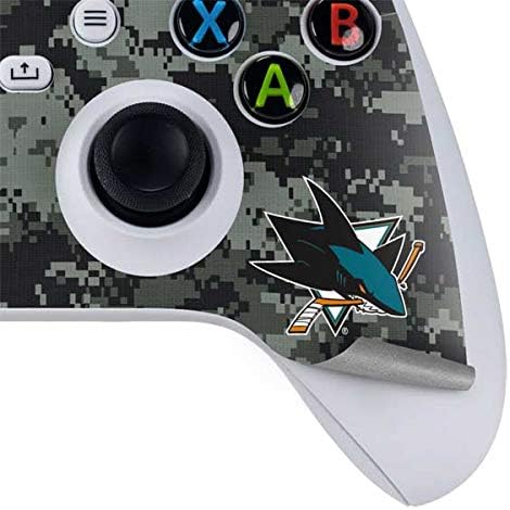 Skinit Decal Gaming Skin Compatible with Xbox Series S Bundle - Officially Licensed NHL San Jose Sharks Camo Design
